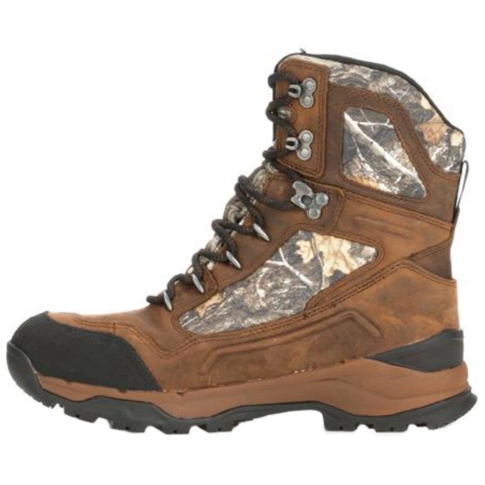 Muck Boot Summit Lace 8" Hunting Boot, Black/Graham/Chocolate  Men's 7‎ Women 8